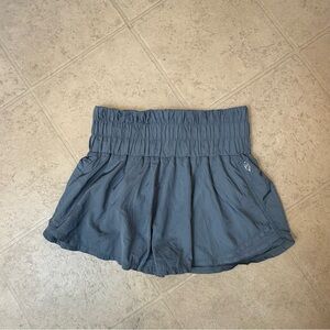Free People Movement Slate Blue Skort